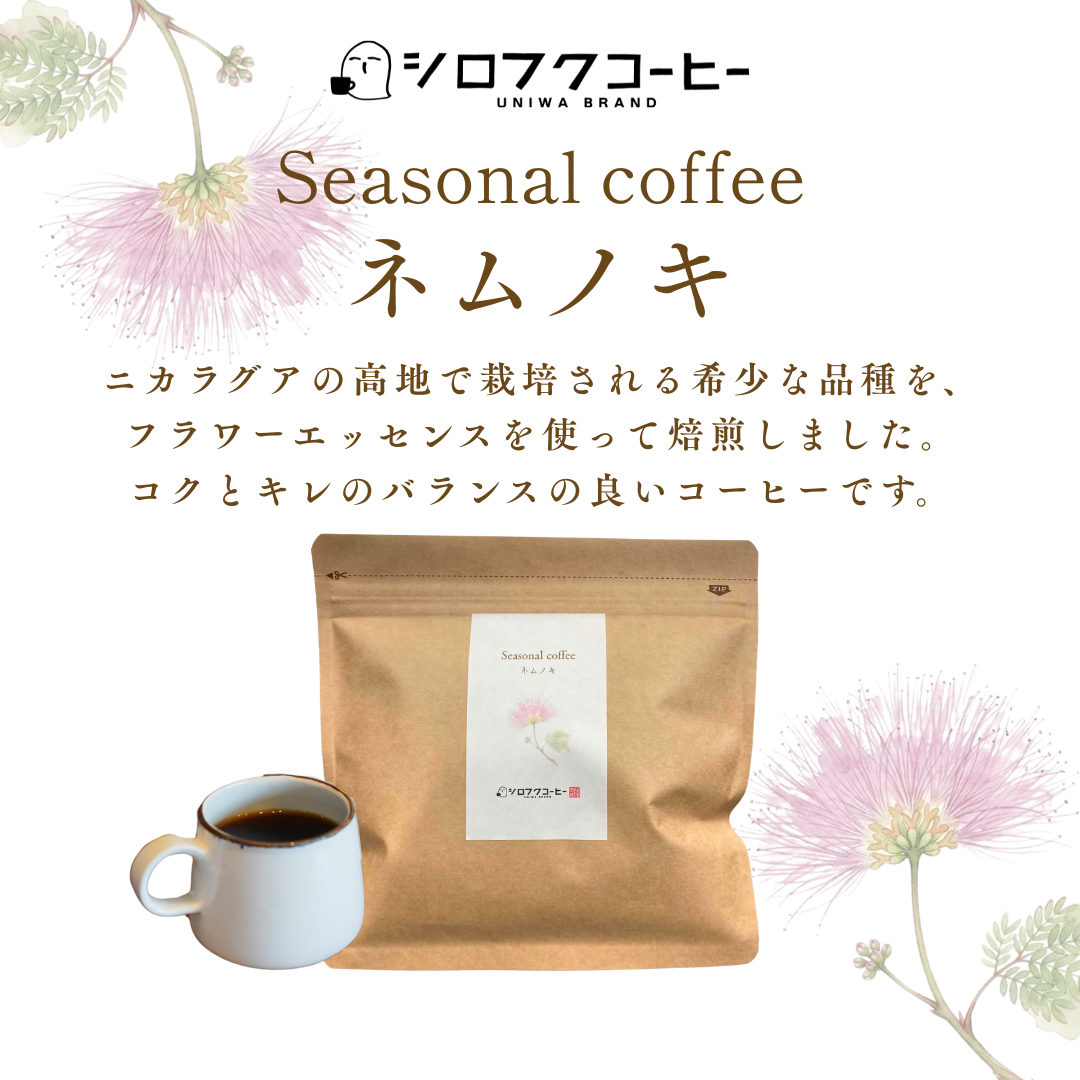 【コーヒー豆】seasonal coffee [ネムノキ]